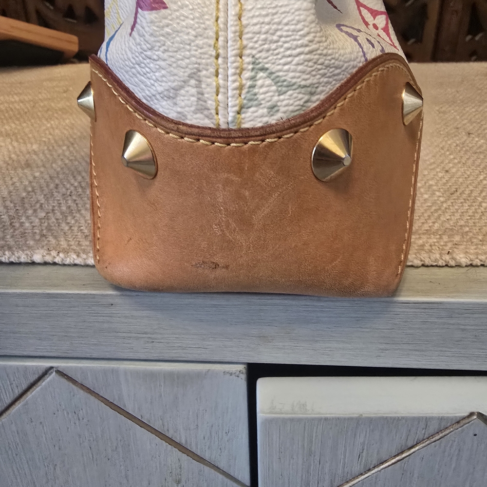 Louis Vuitton Multicolor Canvas and Brown Leather Women's Bag - Picture 11 of 16